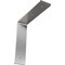 Ekena Millwork Hamilton Steel Bracket, Stainless Steel 2"W x 8"D x 8"H BKTM02X08X08HASS - alternate 1
